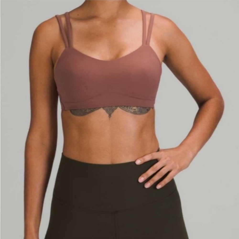 NWT 🤎 Lululemon Like A Cloud Bra B/C Smoky Topaz Size 4 🤎